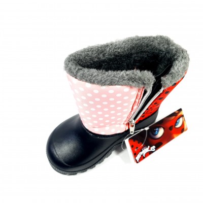 Dievčenské detské zimné snehule Kúzelná lienka Marinette + ponožky Disney